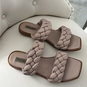 Steve Madden Women's Spain Slide Sandals - Blush/taupe